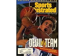 Christian Laettner Autographed 91 SI Mag