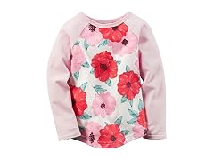 Carter's Girls Knit Fashion Top, Print,
