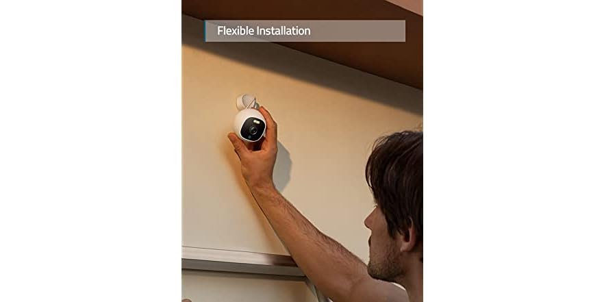 HOLACA Custodia Protettiva In Silicone Per Fotocamera Eufycam Security - Foto 5