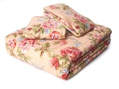 Clara's Pink Rose Full/Queen Quilt Set