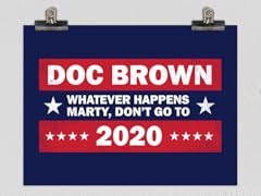 Doc Brown 2020 Poster