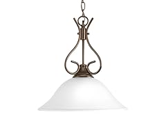 1-Light Pendant, Antique Bronze