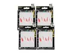 Ebin 3D Nail Lux Rose Extra Long Coffin 4 Pack