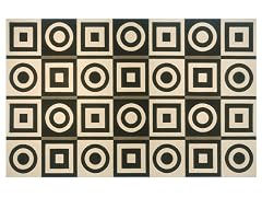 Elements Black Blocks 5' x 8 Rug