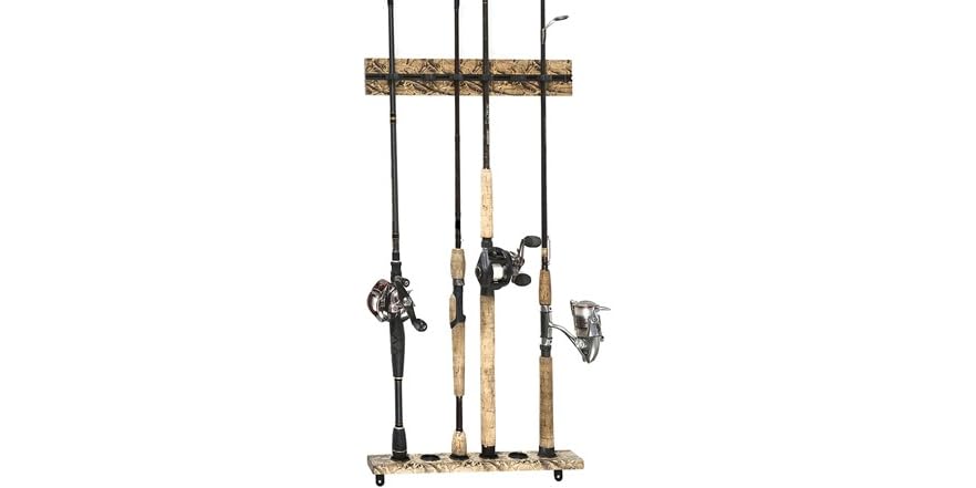 Old Cedar Outfitters Organized Fishing Vertical Wall Rack
