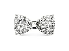 Youteer Rhinestone Bow Ties for men