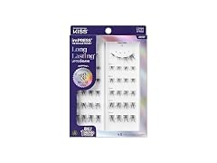 Kiss Impress False Eyelashes, Lash Clusters, Long 