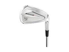 Wilson Dynapower Forged Men's Steel Golf Irons - Left Hand, Stiff, 5-PW, GW