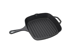 Jim Beam Cast Iron Square Grill Pan