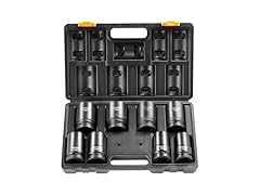 VEVOR 1" Drive Impact 8 Piece Deep Socket Set Metric
