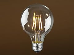 6-Pack Antique Style LED G25 Bulbs