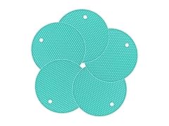 Emoly Silicone 5 Piece Pot Holder