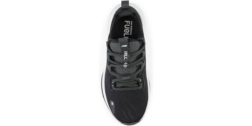New Balance Mens FuelCell 100 V2 Cross Trainer Black/Blacktop/Silver Metalic 7 Wide