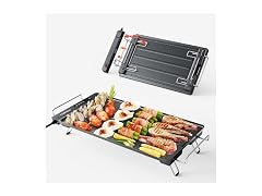 Electric Griddle with Removable Touch