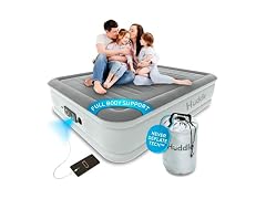 Huddle Luxury Air Bed with Patented Dual Pump