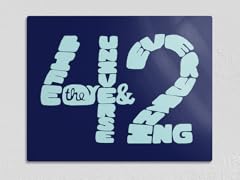 42 The Answer to Everything 11" x 14" Metal Poster