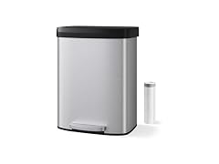 Takywep Gallon Stainless Steel Trash Can