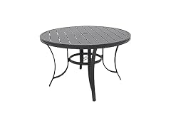 Four Seasons Courtyard Palermo Aluminum Slat Top Dining Table