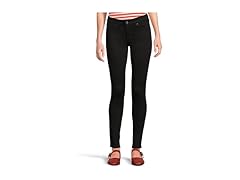 Levi's Womens 711 Skinny Soft Black 25 3