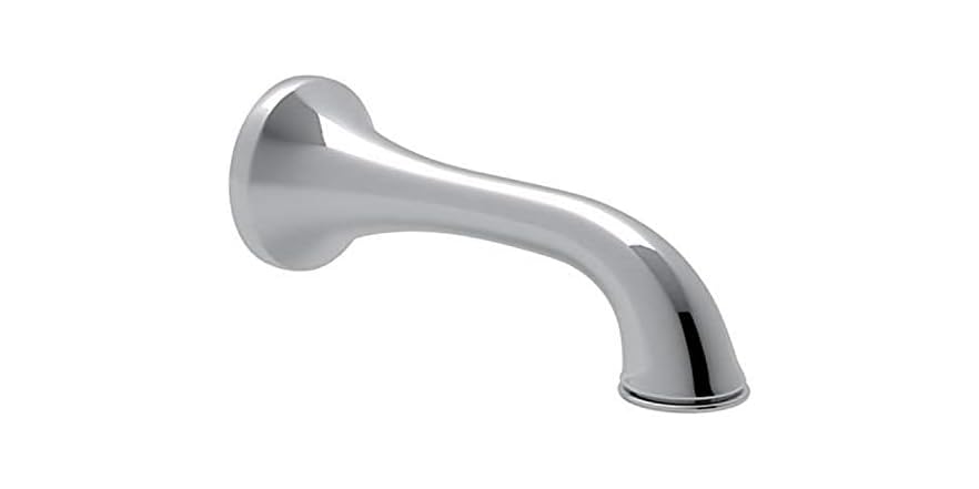 ROHL C2503APC 7" Wall Mount Tub Spout, Polished Chrome