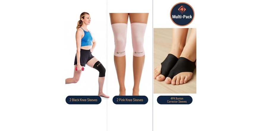 Copper Joe Knee & Bunion Relief Bundle