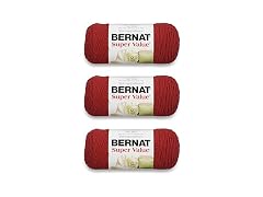 Bernat Super Value Redwood Heather Yarn 3Pk