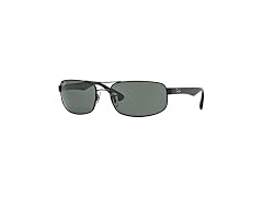Ray-Ban Unisex RB3445 Rectangular Sunglasses