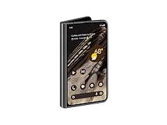 Google Pixel Fold - Unlocked Android 5G Smartphone with Telephoto Lens and Ultrawide Lens - Foldable Display - 24-Hour Battery - Obsidian - 256 GB (Open Box)