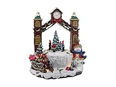 Top Treasures Christmas Village Clock Tower