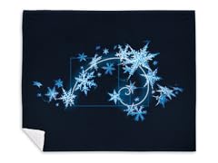 "Golden Blue" Blanket