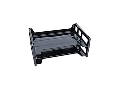 Universal Side Load Letter Desk Tray, Black