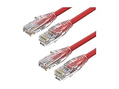 ecjtu 15FT Cat6 Patch Cables 2 Pack