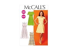 McCall Pattern Company M6958 Women's Dress Pattern, Size RR "18W-20W-22W-24W"