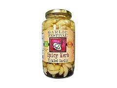 Garlic Festival Foods Spicy Herb Pickled Garlic