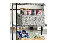 Sukkiri Homu Waterproof Storage Basket Grey