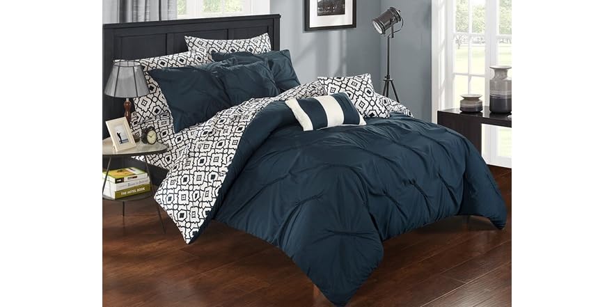 Chic Home Mornington King Bed in a Bag Comforter Set