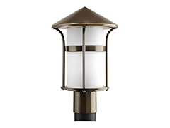 1-Light Post Lantern, Antique Bronze