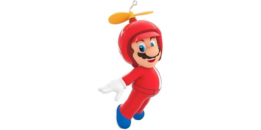 Hallmark Nintendo Propeller Mario Ornament