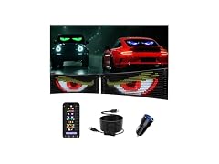 JDVOOTD Devil Eyes Car Windshield LED