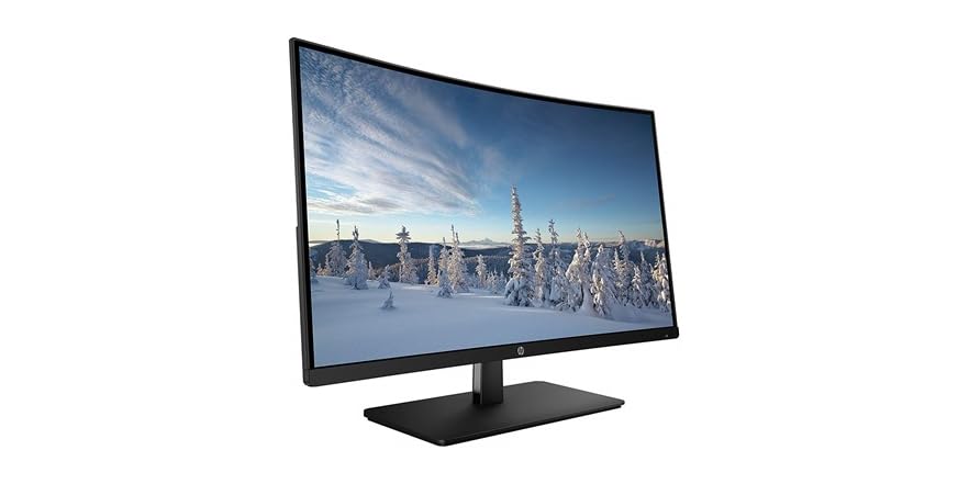 HP 27-inch FHD Curved Monitor