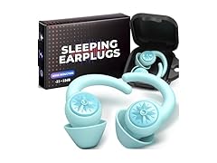 Roinoim Ear Plugs for Sleeping  2 Pairs