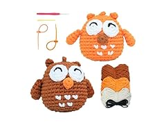 yes.Sister DIY Crochet Kit Set of 2 Owls