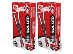 SHARPIE Rollerball Pen 24CT, Red