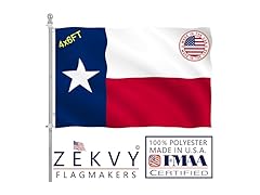 ZEKVY Texas Flag 4x6 Outdoor USA