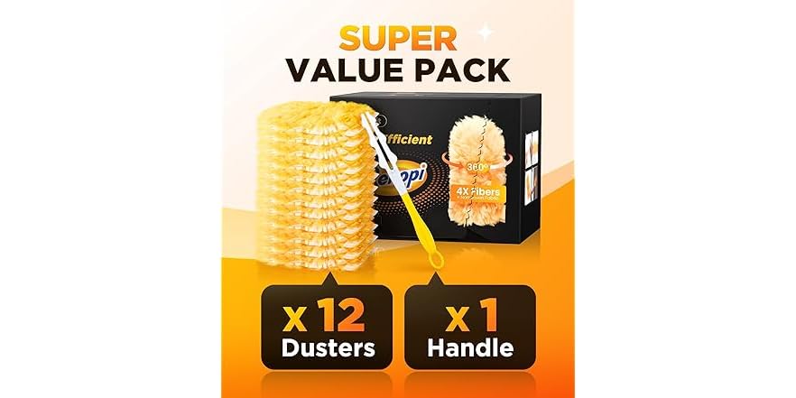 REKOPI Duster Kit with 12 Duster Refills