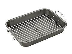 15" Roaster w/Rack and Steel Handles