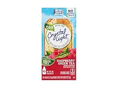 10CT Crystal Light On The Go Raspberry Green Tea