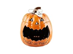 Mud Pie Led Sound Pumpkin Container