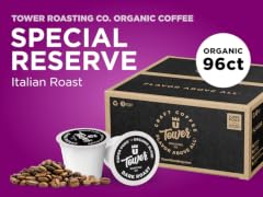 Italian Dark Roast Blend: Organic SUPER PODS®