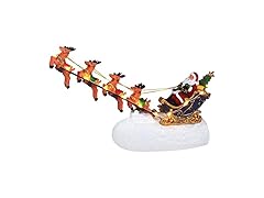 Top Treasures Santa in Reindeer Sleigh